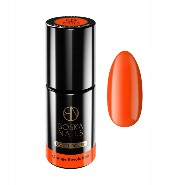 Boska Nails lakier hybrydowy Divine 300 ORANGE REVOLUTION 6ml
