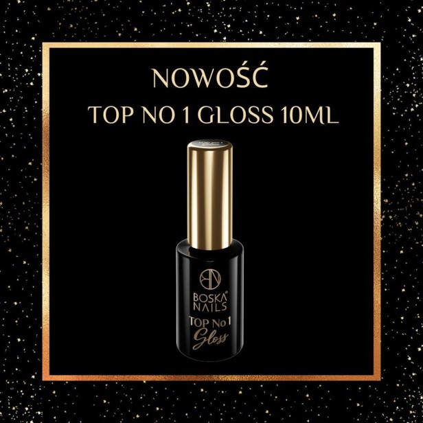 Boska Nails Top Hybrydowy Gloss No01 10ml