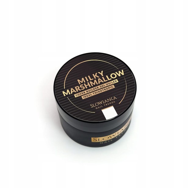 SLOWIANKA Żel budujący Cover Builder Gel Tixotropic MILKY MARSHMALLOW 50g
