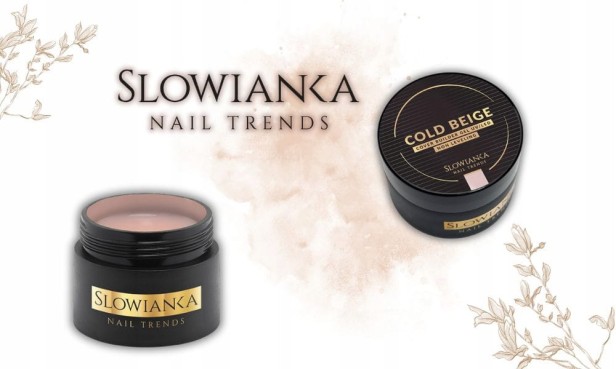 SLOWIANKA Żel budujący Cover Builder Gel Non Leveling COLD BEIGE 50g