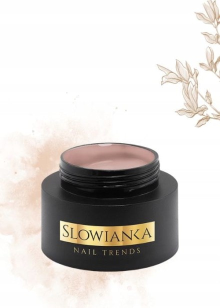 SLOWIANKA Żel budujący Cover Builder Gel Non Leveling COLD BEIGE 50g