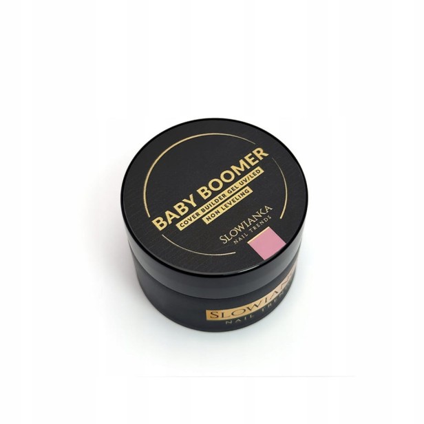SLOWIANKA Żel budujący Cover Builder Gel Non Leveling BABY BOOMER 50g