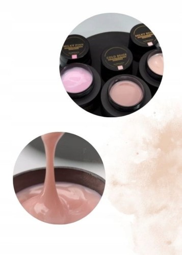 SLOWIANKA Żel budujący Cover Builder Gel Ideal Tixotropic COLD BEIGE 15g