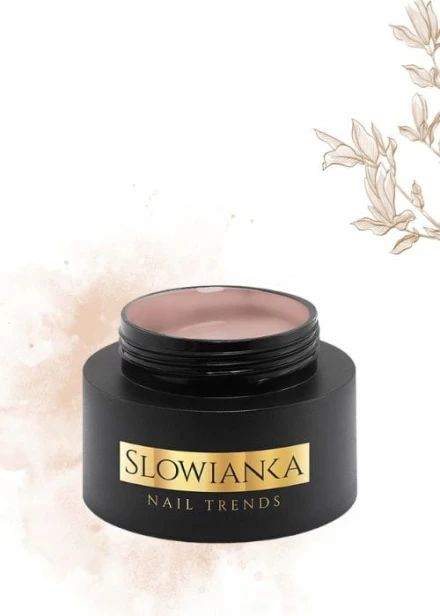 SLOWIANKA Żel budujący Cover Builder Gel Ideal Tixotropic COLD BEIGE 15g
