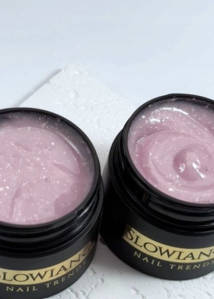 SLOWIANKA Żel budujący Cover Builder Gel Non-Leveling SHIMMER SKIN 15g