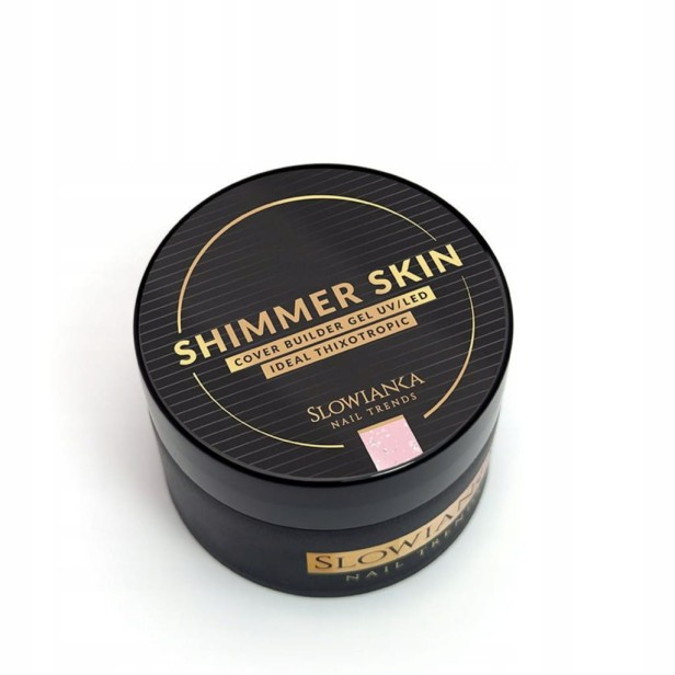 SLOWIANKA Żel budujący Cover Builder Gel Ideal Tixotropic SHIMMER SKIN 15g