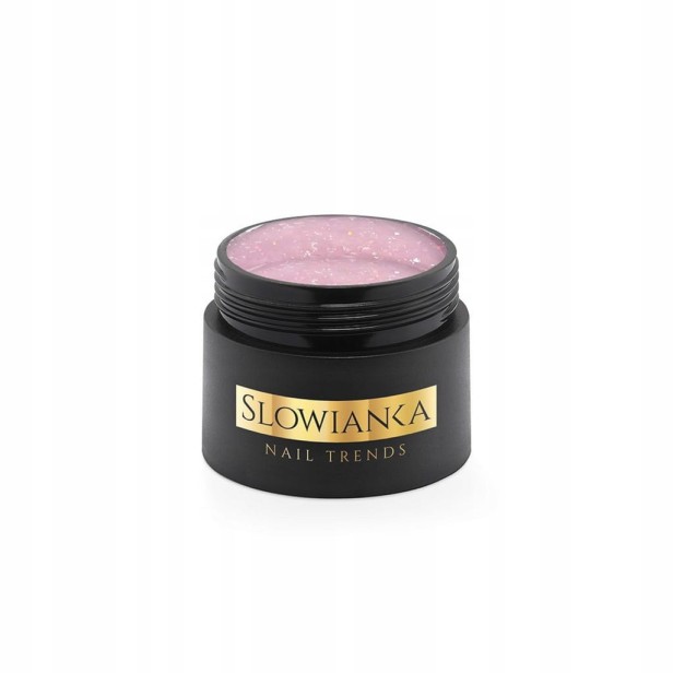 SLOWIANKA Żel budujący Cover Builder Gel Ideal Tixotropic SHIMMER SKIN 15g