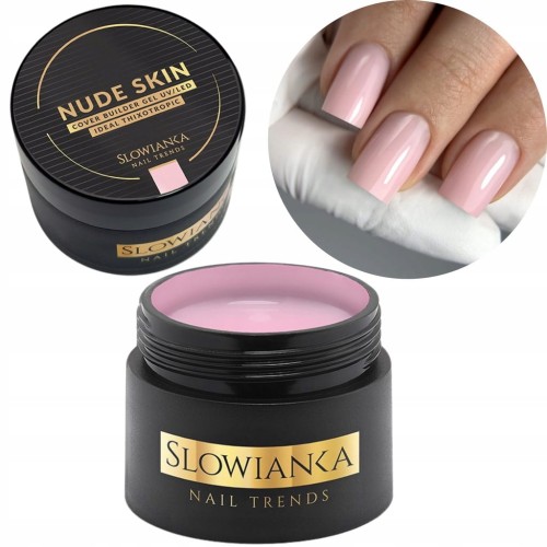 SLOWIANKA Żel budujący Cover Builder Gel Ideal Tixotropic NUDE SKIN 15g