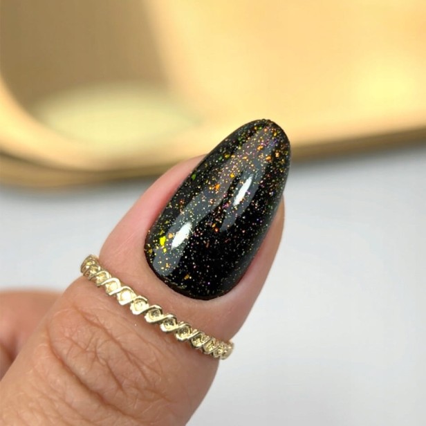 SLOWIANKA Top Coat No Wipe Top hybrydowy SHIMMER STAR 10g