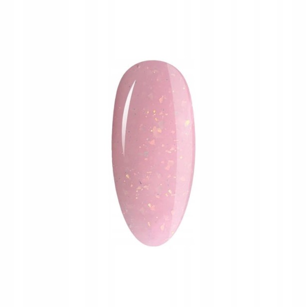 SLOWIANKA Baza hybrydowa Różowa z Drobinami 408 UNICORN SKIN BASE 10g