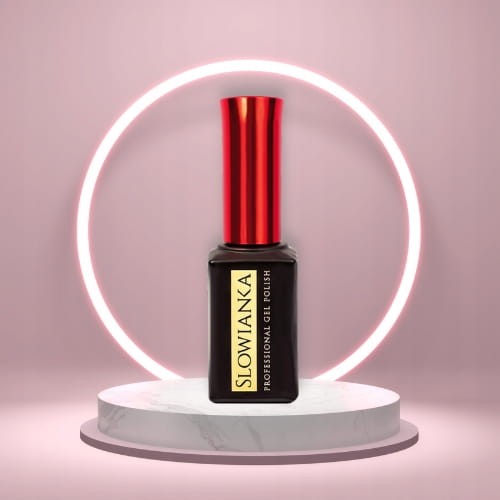 SLOWIANKA Baza hybrydowa Różowa z Drobinami 408 UNICORN SKIN BASE 10g