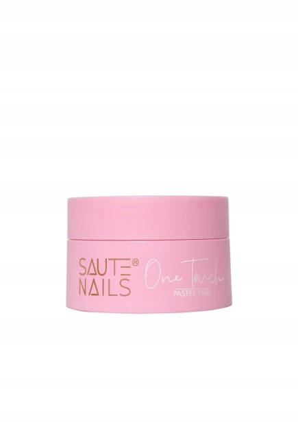 Saute Nails Żel Budujący do paznokci podkładkowy One Touch PASTEL PINK 30g