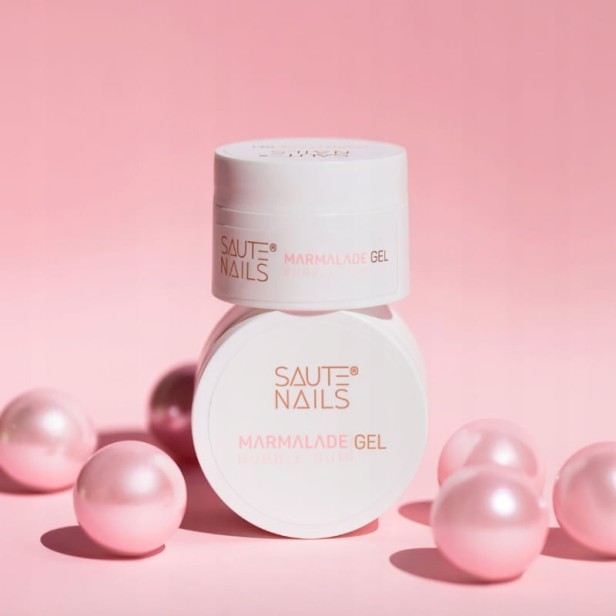 Saute Nails Żel Budujący do paznokci Marmalade Gel MARSHMALLOW 30g