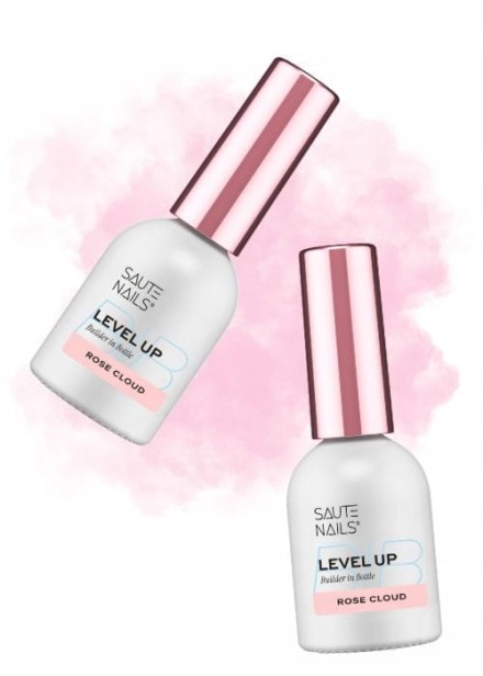 Saute Nails Żel w butelce BiB Level Up ROSE CLOUD 8ml