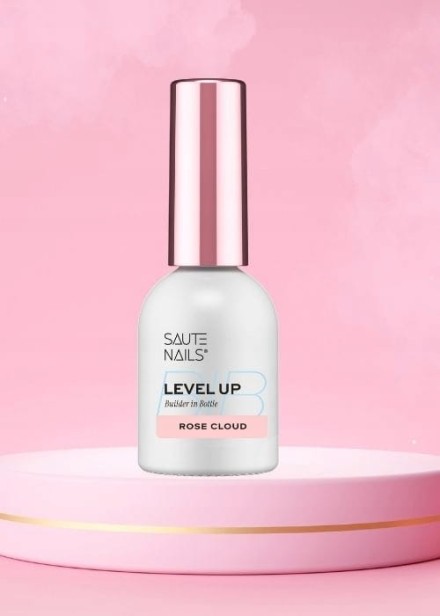 Saute Nails Żel w butelce BiB Level Up ROSE CLOUD 8ml