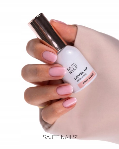 Saute Nails Żel w butelce BiB Level Up ROSE CLOUD 8ml