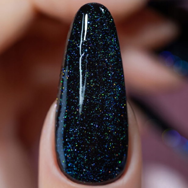 Saute Nails Top Hybrydowy No Wipe z Efektem HOLO FLASH 8ml