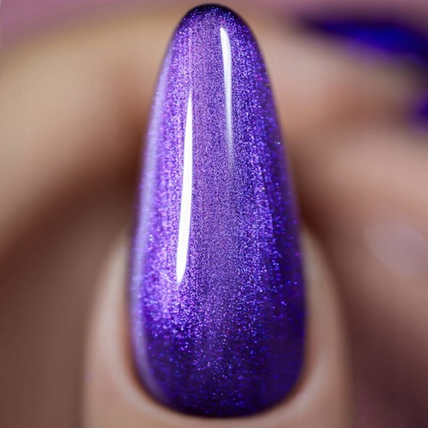 Saute Nails Top Hybrydowy No Wipe z Efektem PINK PEARL 8ml