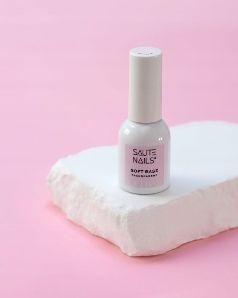 Saute Nails Baza budująca do Tipsów SOFT BASE 8ml