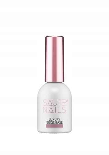 Saute Nails Baza Hybrydowa Do Paznokci LUXURY BEIGE BASE 8ml