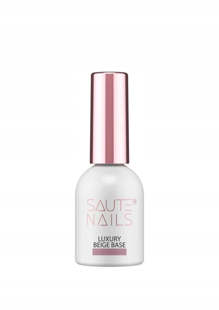 Saute Nails Baza Hybrydowa Do Paznokci LUXURY BEIGE BASE 8ml