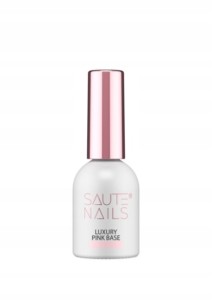 Saute Nails Baza Hybrydowa Do Paznokci LUXURY PINK BASE 8ml