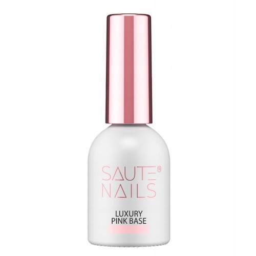 Saute Nails Baza Hybrydowa Do Paznokci LUXURY PINK BASE 8ml