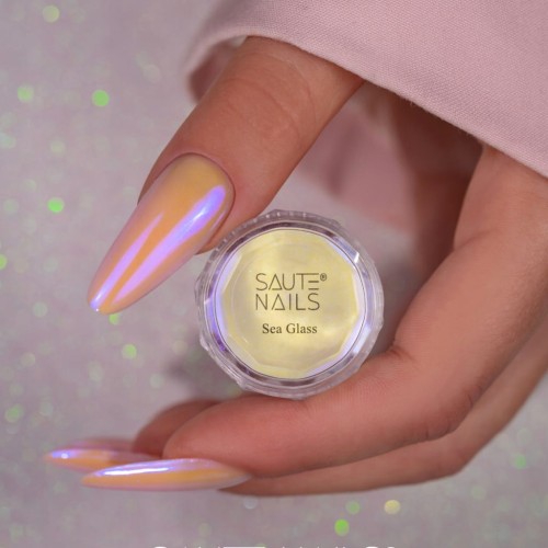 Saute Nails Pyłek do Zdobień paznokci SEA GLASS 0,3g
