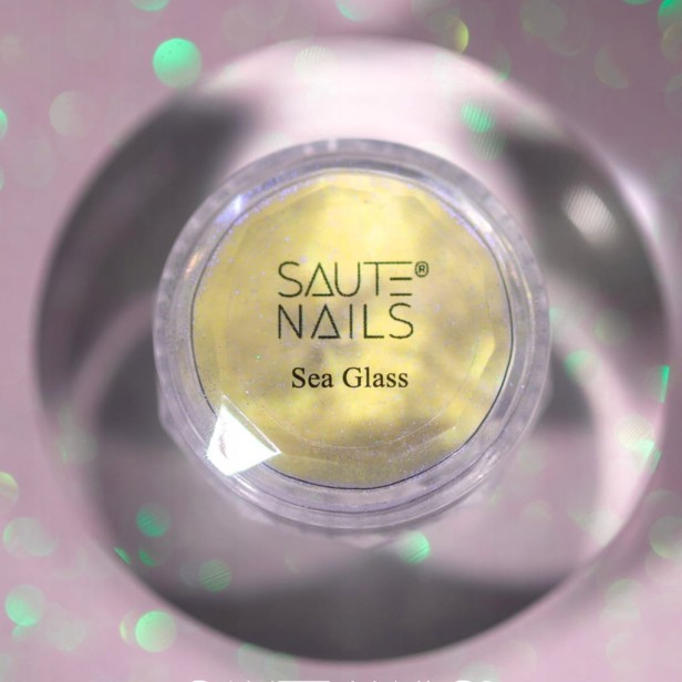 Saute Nails Pyłek do Zdobień paznokci SEA GLASS 0,3g