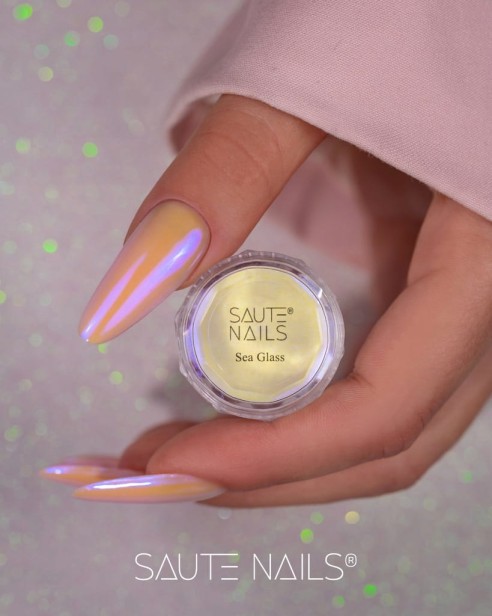 Saute Nails Pyłek do Zdobień paznokci SEA GLASS 0,3g