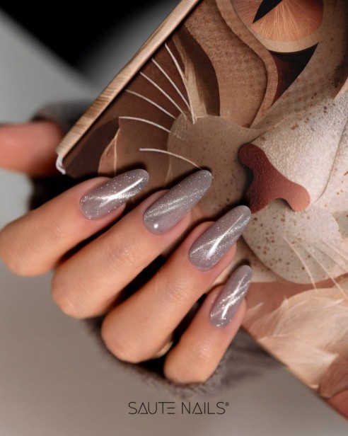 Saute Nails Lakier hybrydowy E16 CAT EYE Effect 8ml