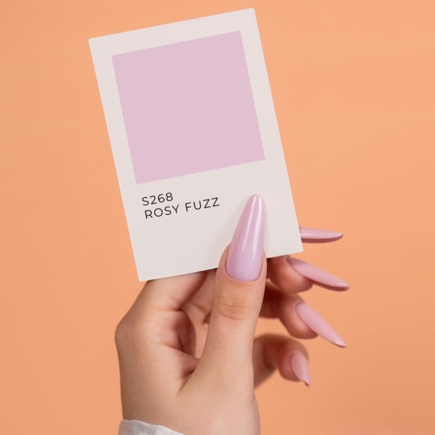 Saute Nails Lakier hybrydowy do paznokci S268 ROSY FUZZ 8ml