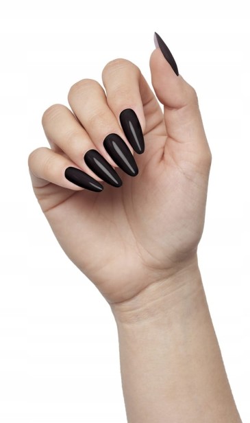 Saute Nails Lakier hybrydowy czarny S101 ROMEO 8ml