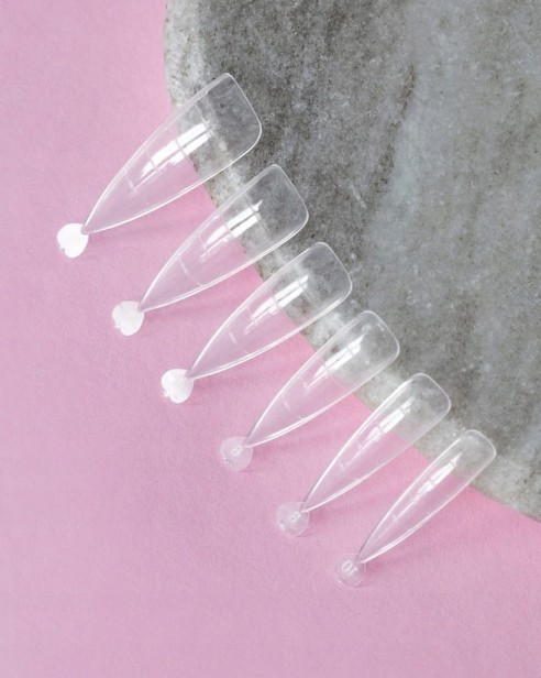 Saute Nails Szablony do przedłużania paznokci ALMOND 120szt