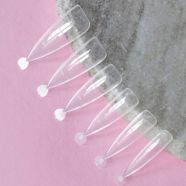 Saute Nails Szablony do przedłużania paznokci ALMOND 120szt