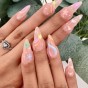 Saute Nails Szablony do przedłużania paznokci ALMOND 120szt