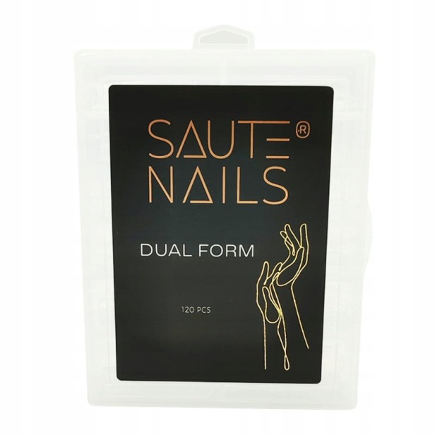 SAUTE NAILS Dual Formy do paznokci NATURAL 120szt