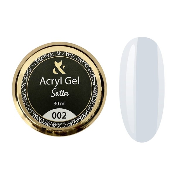 F.O.X FOX Acryl Gel Satin 002 Niebieski Akrylożel w słoiczku 30ml