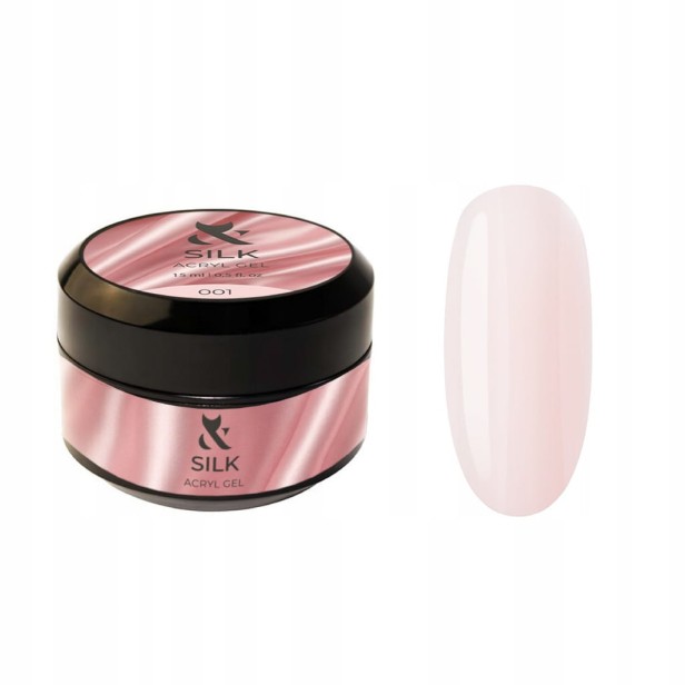 F.O.X FOX Acryl Gel SILK 001 Naturalny Akrylożel 15ml