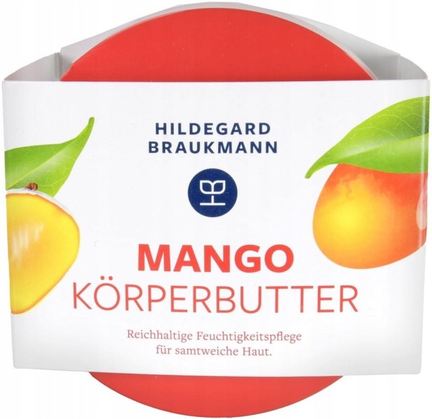 Odżywcze masło do ciała Mango Butter Hildegard Braukmann 200ml