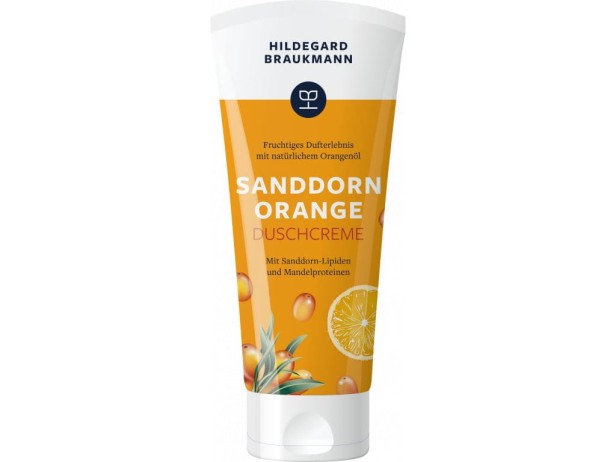 Kremowy żel pod prysznic Sanddorn Orange Duschcreme 200ml Hildegard Braukma
