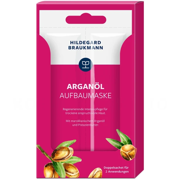 Regenerująca maska do twarzy Arganol Aufbaumaske 2x7ml Hildegard