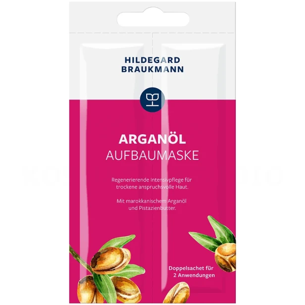 Regenerująca maska do twarzy Arganol Aufbaumaske 2x7ml Hildegard