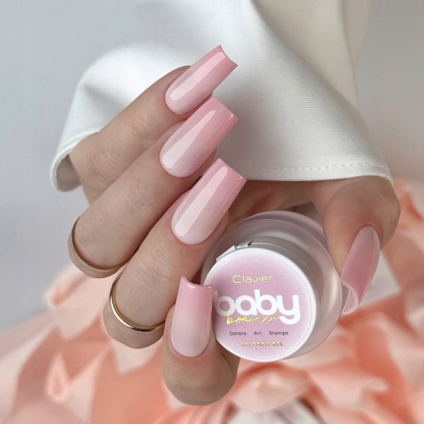 Clavier Żel 3w1 do Zdobień Baby Boomer Artistic Gel Ombre Paint B01 BLOOM
