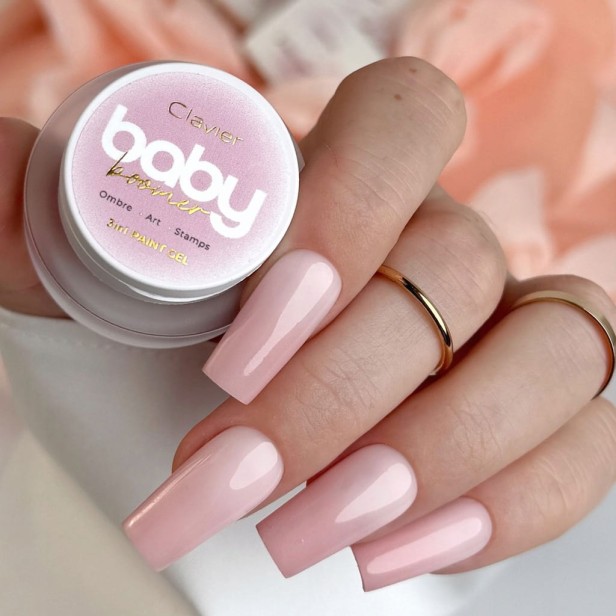 Clavier Żel 3w1 do Zdobień Baby Boomer Artistic Gel Ombre Paint B02 BALLET