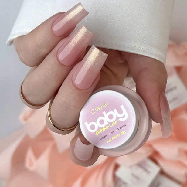 Clavier Żel 3w1 do Zdobień Baby Boomer Artistic Gel Ombre Paint S02 SHEEN