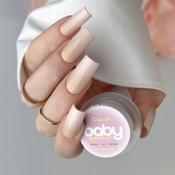 Clavier Żel 3w1 do Zdobień Baby Boomer Artistic Gel Ombre Paint F04 SENSUAL