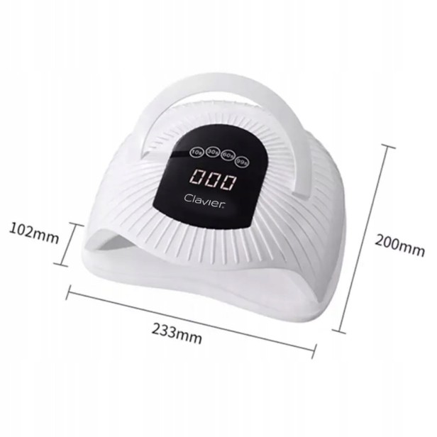 Clavier Biała Lampa LED+UV Q8 300W DUAL WAVE