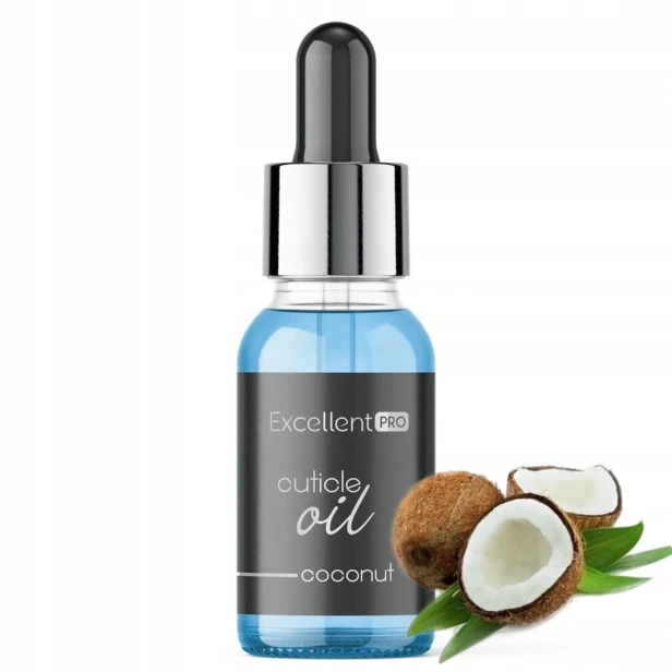 Excellent PRO oliwka do skórek paznokci z pipetą Coconut KOKOS 10ml