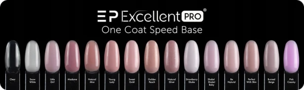 Excellent PRO Baza hybrydowa budująca Speed Base PINK CREAMY 11ml